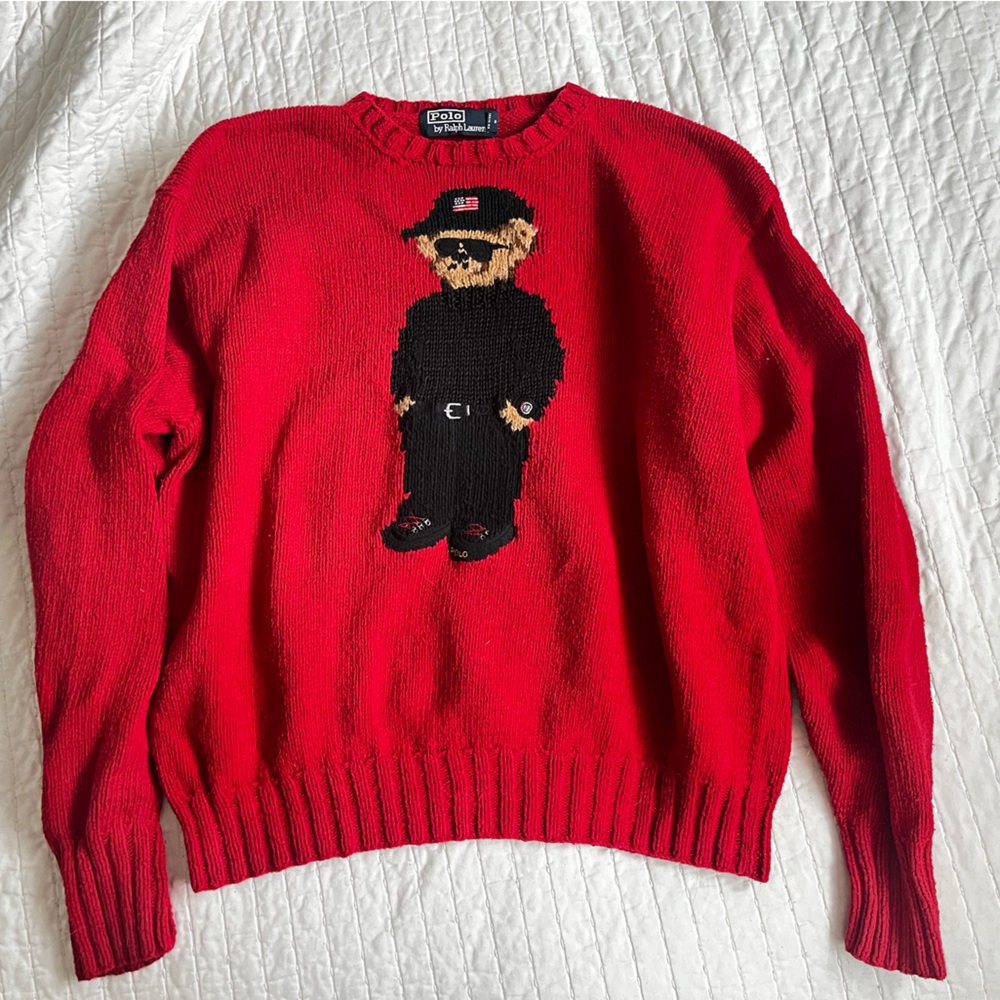Polo Ralph Lauren 90s Vintage Bear Sweater